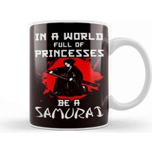 Dekado Princess Samurai Japanese Martial Arts Warrior Shinobi Ninja Kupa Bardak Porselen