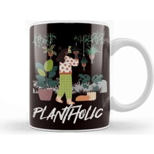Dekado Plantholic Planting Indoor Plants Collector Hobby Gardener Kupa Bardak Porselen