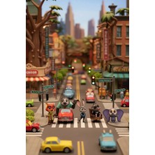 Miniso Disney Lisanslı Zootropolis Blind Box Figür – Sürpriz Koleksiyonluk Kutu