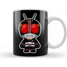 Dekado Kamen Rider Black Chibi Kupa Bardak Porselen