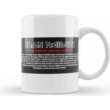 Dekado Iron Maiden A Matter Of Life And Death 01 Kupa Bardak Porselen
