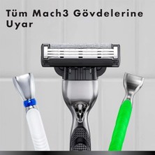 Defne Store Mach3 Charcoal Yedek Tıraş Bıçağı 2'li