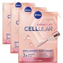 Defne Store Face Cellular Cilt Dolgunlaştırıcı Yüz Maskesi 28 gr (1 x 28 Gr) (3 Paketi)