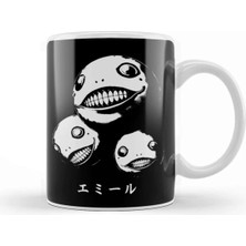 Dekado Nier Automata Emil Heads Kupa Bardak Porselen