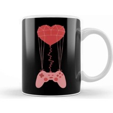 Dekado Video Gamer Heart Controller 01 Kupa Bardak Porselen