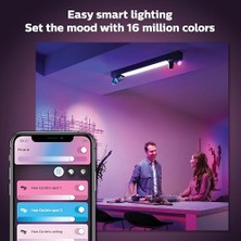 Defne Store Hue Centris LED 4'lü Akıllı Spot Lamba 4X4.2W (Siyah)