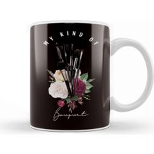 Dekado My Kind Of Bouquet Make Up Artist Tools Beauty Salon Stylist Kupa Bardak Porselen
