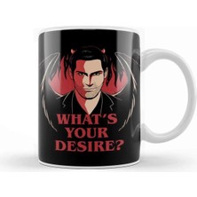 Dekado What Is It That You Really Desire Lucifer Kupa Bardak Porselen