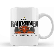 Dekado Kimi Raikkonen 2007 World Champion Kupa Bardak Porselen