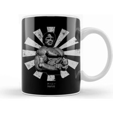 Dekado Arnie Retro Japanese Schwarzenegger Kupa Bardak Porselen