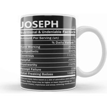 Dekado Joseph Nutritional And Undeniable Name Kupa Bardak Porselen