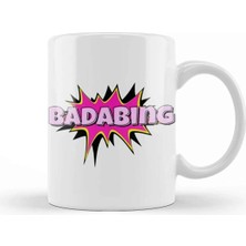 Dekado Bada Bing Black 05 Kupa Bardak Porselen