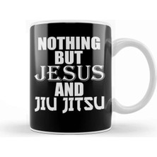 Dekado Nothing But Jesus And Jiu Jitsu Bjj Jiu Jitsu Kupa Bardak Porselen