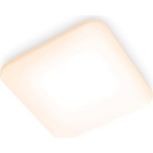 Defne Store Mauve Kare Tavan Lambası 24W 2700K Sarı Işık