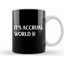 Dekado Funny Accounting It S Accrual World Accountants Kupa Bardak Porselen