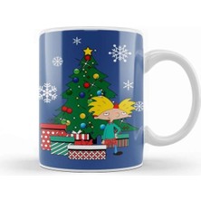 Dekado Hey Arnold Around The Christmas Tree Kupa Bardak Porselen