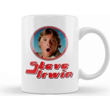 Dekado Steve Irwin Crocodile Hunter Retro Photo Frame Kupa Bardak Porselen