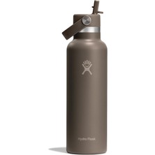 Hydro Flask Standard Kapak Pipetli Termos 621 ml (21 Oz) - Sandpiper Kahverengi