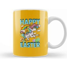 Dekado Happy Easter Unicorn Egg Hunt Kupa Bardak Porselen