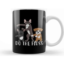 Dekado Cute Pet Dogs Do The Floss Kupa Bardak Porselen