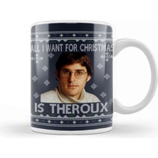 Dekado All I Want For Christmas Is Louis Theroux Knit Pattern Kupa Bardak Porselen