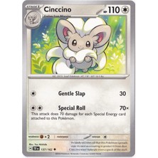 Cinccino 137/162 - Temporal Forces - Pokemon Kartı (Mint)