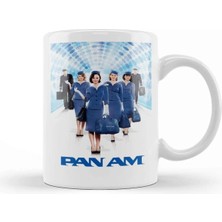 Dekado Pan Am Defunct Airline 01 Kupa Bardak Porselen