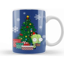 Dekado Invader Zim Gir Around The Christmas Tree Kupa Bardak Porselen