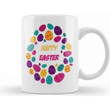 Dekado Easter Egg Happy Easter Kupa Bardak Porselen