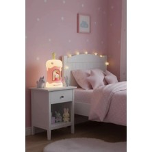 Miniso Sanrio Lisanslı Hello Kitty Mum Figürlü Dekoratif Gece Lambası 12 cm – Yumuşak Işıklı Tasarım