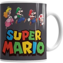 Dekado Süper Mario Kupa Bardak Porselen