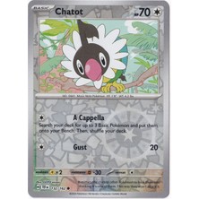 Chatot [reverse Holo] 132/162 - Temporal Forces - Pokemon Kartı (Mint)