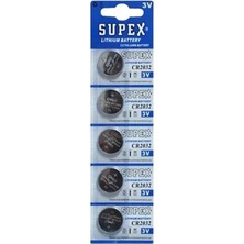 Uravas Store Supex CR2032 3V Lityum Para Pil