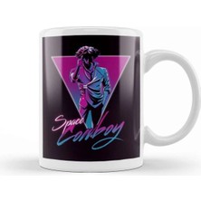 Dekado Neon Cowboy Cowboy Bebop Kupa Bardak Porselen
