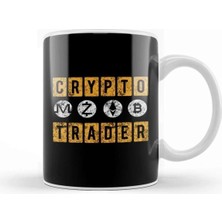 Dekado Crypto Trader Bitcoin Blockchain Distressed Kupa Bardak Porselen