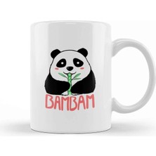 Dekado Pandas Panda Bambam Kupa Bardak Porselen