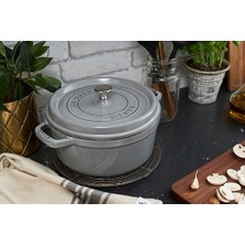 Defne Store La Cocotte Döküm Tencere, Grafit Gri