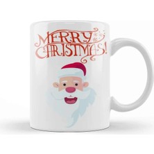 Dekado Yeni Yıl Konseptli Merry Christmas 01 Kupa Bardak Porselen