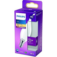 Defne Store LED 25W BA35 E14 Mum Tipi Ww Dim Edilmez Ampul