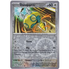 Dunsparce [reverse Holo] 128/162 - Temporal Forces - Pokemon Kartı (Mint)