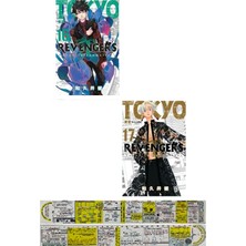 Gerekli Şeyler Yayıncılık Tokyo Revengers 16-17. Ciltler Manga Seti (Manga Ayracı ve Özel Cetvel Hediyeli)