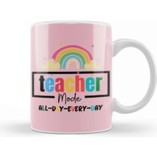 Dekado Teacher Gift Learning Inspire Science Student School Inspirational Kupa Bardak Porselen