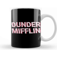 Dekado Dunder Mifflin Glitch Kupa Bardak Porselen