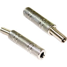 Uravas Store Oem 6,3mm Stereo Uzatıcı Metal Seyyar Fiş