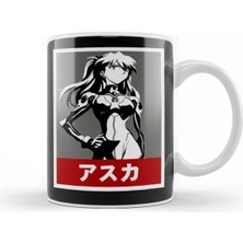 Dekado Evangelion Asuka Kupa Bardak Porselen