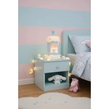 Miniso Sanrio Lisanslı Cinnamoroll Mum Figürlü Dekoratif Gece Lambası 12 cm – Yumuşak Işıklı Tasarım