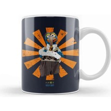 Dekado Gonzo Retro Japanese Muppets Kupa Bardak Porselen