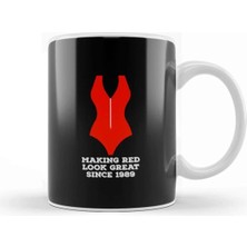 Dekado Baywatch Swimsuit Making Red Look Great Kupa Bardak Porselen