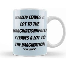 Dekado John Lennon Quote Kupa Bardak Porselen