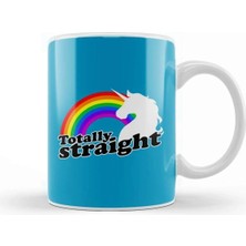 Dekado Totally Straight Unicorn And Rainbow Kupa Bardak Porselen